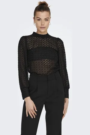 JDY AVERY L/S LACE TOP JRS NOOS Dames Top
