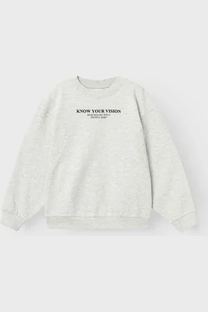 NAME IT NKFNAKONNI LS RLX SWEAT BRU - Meisjes - Sweaters
