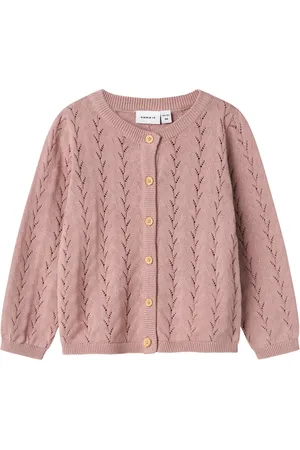 NAME IT NMFBANNI LS KNIT CARD NOOS Meisjes Vest