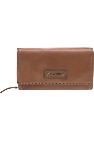 Maître Maître Steinbach Dilara Portemonnee RFID-bescherming Leer 16 cm