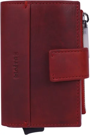 Maître Maître Birkenfeld C-Four Kredietkaart etui RFID-bescherming Leer 10 cm