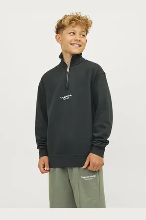 JACK & JONES Vesterbro Sweat Quarter Zip Sweater Junior