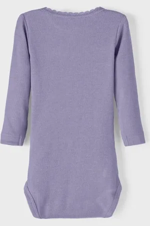 NAME IT Romper Kab Lace Heirloom Lilac 62