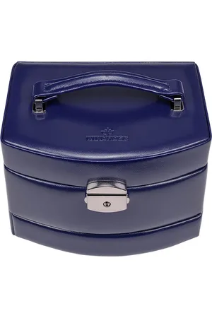 Windrose Sieradendoos Merino Moda Jewellery Box Automatic Donkerblauw