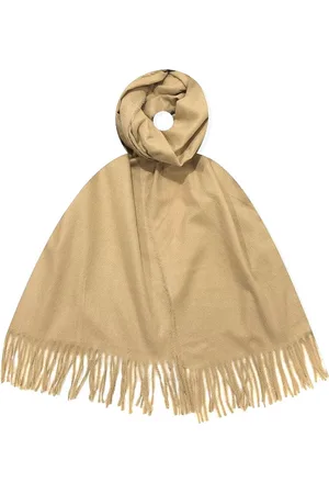 Merkloos Lange Warme Sjaal - Effen - Licht Khaki - 180 x 75 cm (823321#)