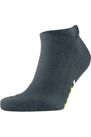 Falke Keep Warm anatomische pluche zool merinowol sneakersokken Unisex blauw