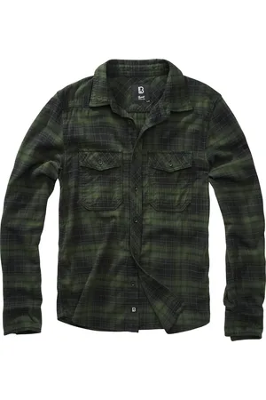 Brandit Checkshirt Flanellen overhemd 4XL Katoen Heren - Casual wear, Rock wear