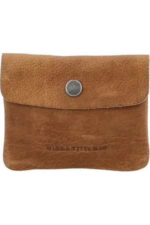 Hide & Stitches Earth Sleuteletui - Duurzaam Gelooid Leer - - 100% Leer