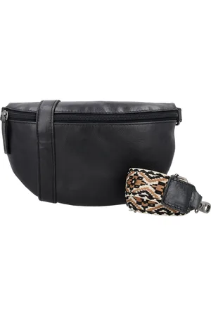 Hide & Stitches Micmacbags Next Navajo 2-in-1 Crossbody Schoudertas / Heuptas met Trendy Schouderband Festival Fanny Pack - - 100% Leer