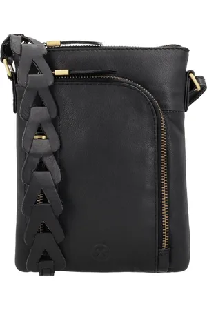 Hide & Stitches Daydreamer Crossbody Schoudertasje - Schoudertas - Trendy Hengsel - Telefoon Portemonnee Tasje - - 100% Leer