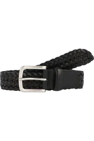 Marc O’ Polo Leren Riem Clemens Belt W105 Zwart