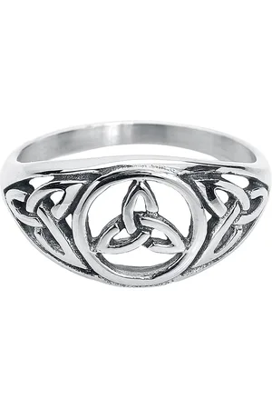 etNox Celtic Knot Ring S Roestvrij staal - Rock wear, Vikings