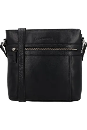 Hide & Stitches Mississippi Schoudertas - - 100% Leer