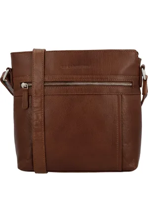 Hide & Stitches Mississippi Schoudertas - - 100% Leer