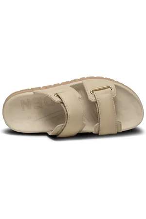 Woden Slipper zonder rug Lisa Leather