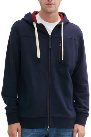 TOM TAILOR Vest met Capuchon - Heren - XL - - Katoen - 1043281