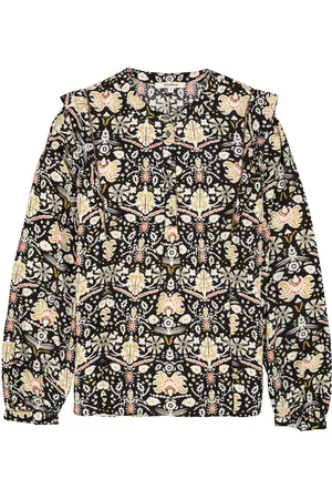 Garcia Dames Blouse Zwart Long mouw