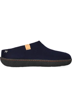 Tofvel Slipa Wolvilt Instap Pantoffels Navy Blue