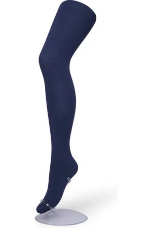 Bonnie Doon Opaque Comfort Panty 40 Denier Donker Blauw Dames maat 38/40 M - Extra brede Comfort Boord - Tekent Niet - Kleedt Mooi af - Mat Effect - Gladde Naden - Maximaal Draagcomfort - Donkerblauw - Dark Blue - - BN161911.102