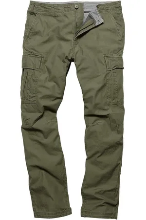 Vintage industries Militär Cargohose Reydon Bdu Premium Pants Olive Sage-XXL