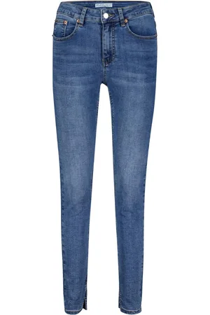 Red Button Jeans Sofie Skinny Srb4138 Stone Used Dames