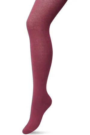 Bonnie Doon Biologisch Katoenen Maillot Dames Oud Roze maat 38/40 M - Uitstekende pasvorm - Gladde Naden - OEKO-TEX gecertificeerd - Bio Cotton Tights - Duurzaam en Huidvriendelijk Bio Katoen - Roze/Rood - Pink - - BP051900.280