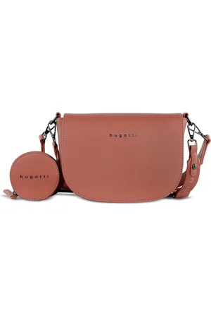 Bugatti Schoudertas Almata Crossbody Bag Koraalrood