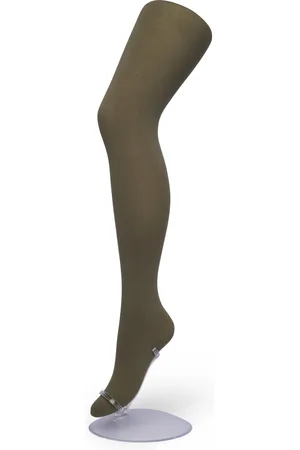 Bonnie Doon Opaque Comfort Panty 40 Denier Olijf Groen Dames maat 44/46 XXL - Extra brede Comfort Boord - Tekent Niet - Kleedt Mooi af - Mat Effect - Gladde Naden - Maximaal Draagcomfort - Donker Groen - Olijf - - BN161911.304