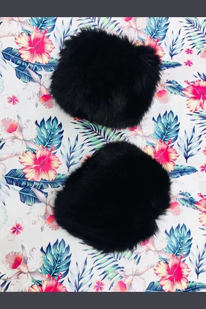 Merkloos 1 paar Faux Fur Korte Pols Manchet Winter Pols Manchet Warmers Fuzzy Pols Manchet voor Vrouwen Meisjes Gunsten, Winter Pols Manchet