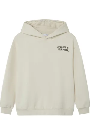 NAME IT NKMOSVILD LS RLX SWE HOOD BRU BF Jongens Trui
