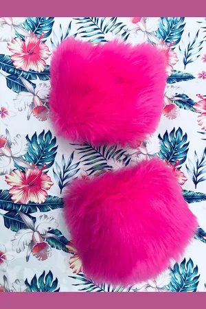 Merkloos 1 paar Faux Fur Korte Pols Manchet Winter Pols Manchet Warmers Fuzzy Pols Manchet voor Vrouwen Meisjes Gunsten, Winter Pols Manchet
