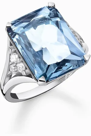 Thomas Sabo TR2339-059-1-52 - Ring - Dames - 925er Zilver - ringmaat 52
