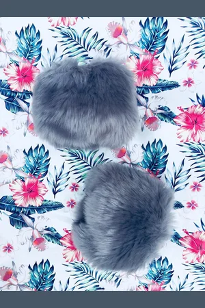 Merkloos 1 paar Faux Fur Korte Pols Manchet Winter Pols Manchet Warmers Fuzzy Pols Manchet voor Vrouwen Meisjes Gunsten, Winter Pols Manchet