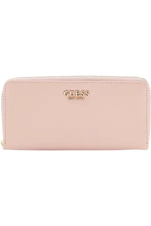 Guess Portemonnee Laurel SLG Zip Around Wallet Roze