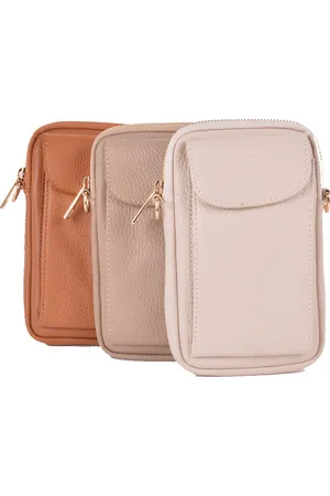 Giuliano Lederen telefoontasje Anna - - Dames- Made in Italy