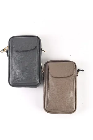 Giuliano Lederen telefoontasje Anna - - Dames- Made in Italy