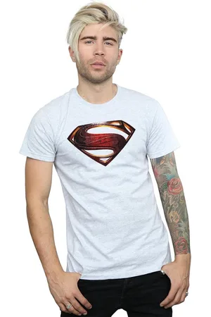 Superman Heren T-shirt katoen met logo