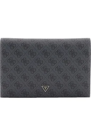 Guess Avondtas Koppeling Orlina Card Holder Donkergrijs