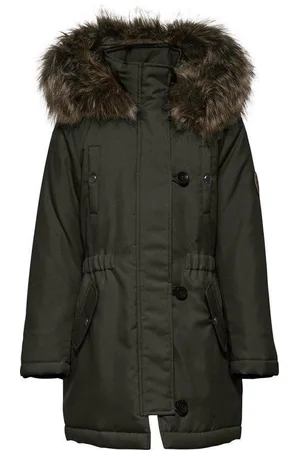 ONLY KIDS KONNEWAURELIA SHERPA COAT CP OTW Girls Jacket - Size 134/140