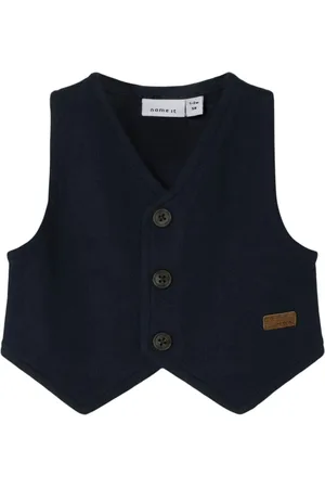 NAME IT Baby jongens vest ROXO Dark Sapphire NMMROBINO