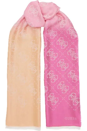 Guess Sjaal Scarf 75X185 Roze