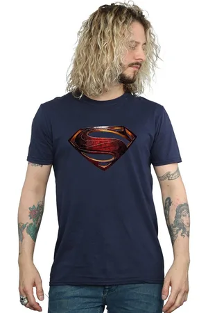 Superman Heren T-shirt katoen met logo