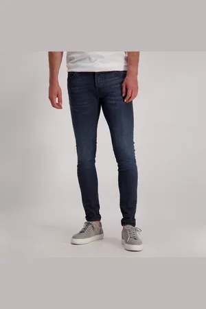 Cars Heren Jeans - Super Skinny - Stretch - Lengte 36 - Dust - Blue Black