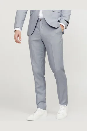 JACK & JONES Solaris Trouser regular fit - heren pantalon - lichtblauw
