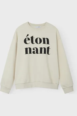 NAME IT NKFORIANA LS RLX SWE BRU BF Meisjes Trui