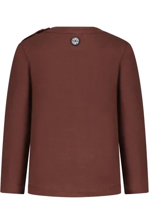 B.Nosy B.Nosy - Jongens shirt - Hazel brown