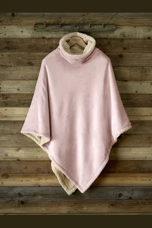 De Witte Lietaer Poncho - Effen Polyester - One size - - 228406-one size