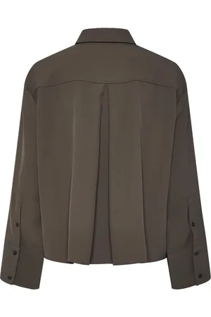 Y.A.S Sarana LS Shirt Black Ink