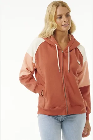 Rip Curl Galicia Full Zip Fleece - Rust