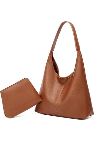 Merkloos Dames Schoudertas-PU-leren schoudertas-Handtassen-schoudertas dames-handtas -met magnetische drukknoop